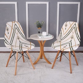 CHNSHOME Scandinavian Dining Room Chairs Set of 4 Slipcovers Scandinavian Kitchen Chair Scandinavian Chair Covers Kitchen