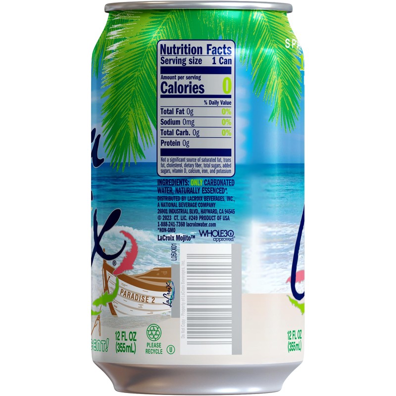 La Croix Sparkling Water, Mojito, 12 Fl Oz (pack of