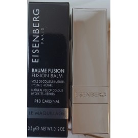 EISENBERG PARIS BAUME FUSION BALM LIPSTICK CARDINAL NEW IN BOX NIB FULL SIZE