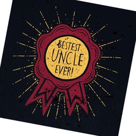 Emotional Rescue Uncle Birthday Card, Birthday Cards for Uncle, Happy Birthday Uncle Card, Uncle Birthday Greeting Cards, Multi, One Size,CIN005