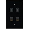 RiteAV - 2 Port HDMI 2 Port Cat6 Ethernet Wall