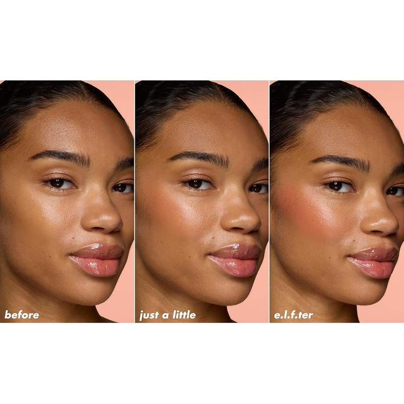 E.l.f. Barra de Rubor en Crema Soft Glam, Tono Melón