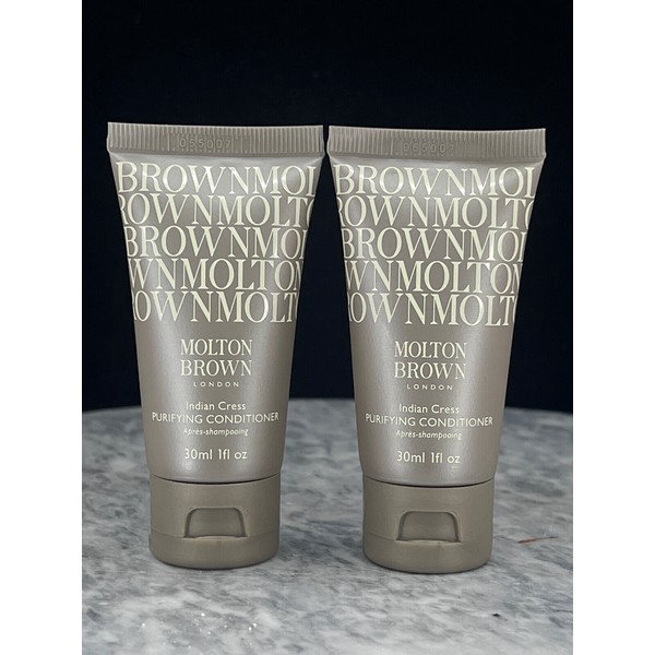 Molton Brown Indian Cress Purifying Conditioner 1 oz LOT OF