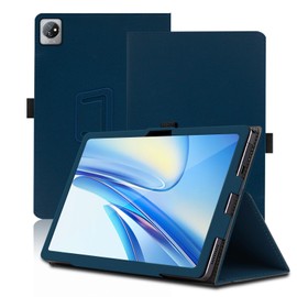 Case for Blackview Tab 70 WiFi, 10.1 inch, Blackview Tab 70 WiFi Tablet Case, Folding Stand Protective Cover with Pencil Holder and Wrist Strap, Full Protection. (Blue)