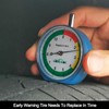 GODESON 88703 Dial Tire Tread Depth Gauge in MM，Professional for
