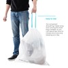 Home Zone Living 12 Gallon Kitchen Trash Bags with Drawstring