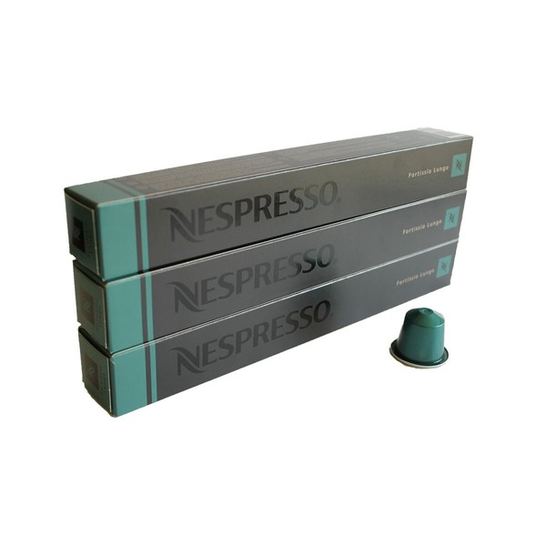 Nespresso Fortissio Lungo Flavour Coffee Capsules Pods Original 3 Sleeve