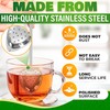 12Pcs Heart Shaped Tea Infuser, Tea Strainers for Loose Leaf