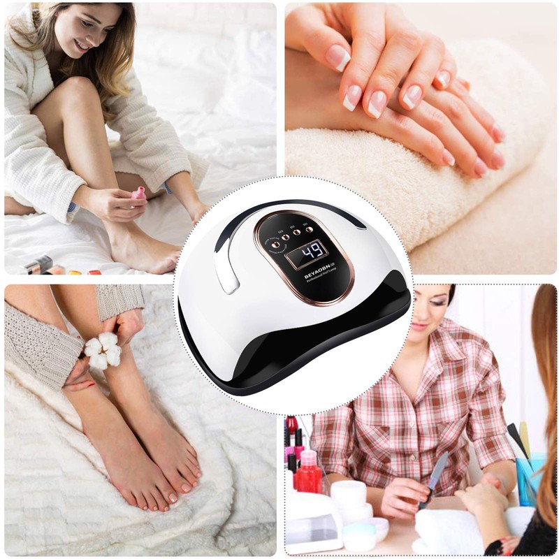 BEYAOBN 168 W Nail Dryer UV LED Nail Lamp Lamp