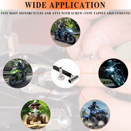 besttruck Valve Tappet Adjusting Wrench Tool Kit for Motorcycles ATVs & ATCs, Include 9mm Lock Nut Wrench with 3mm Tappet Adjuster