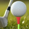 110 Pieces 83mm Golf Tees Multi Color Plastic with Rubber