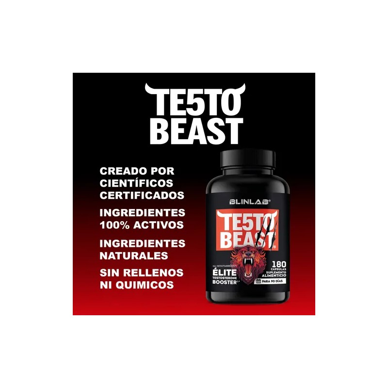 Testrol Vitaminas Para Hombres Testosterona Completo 180 Cap