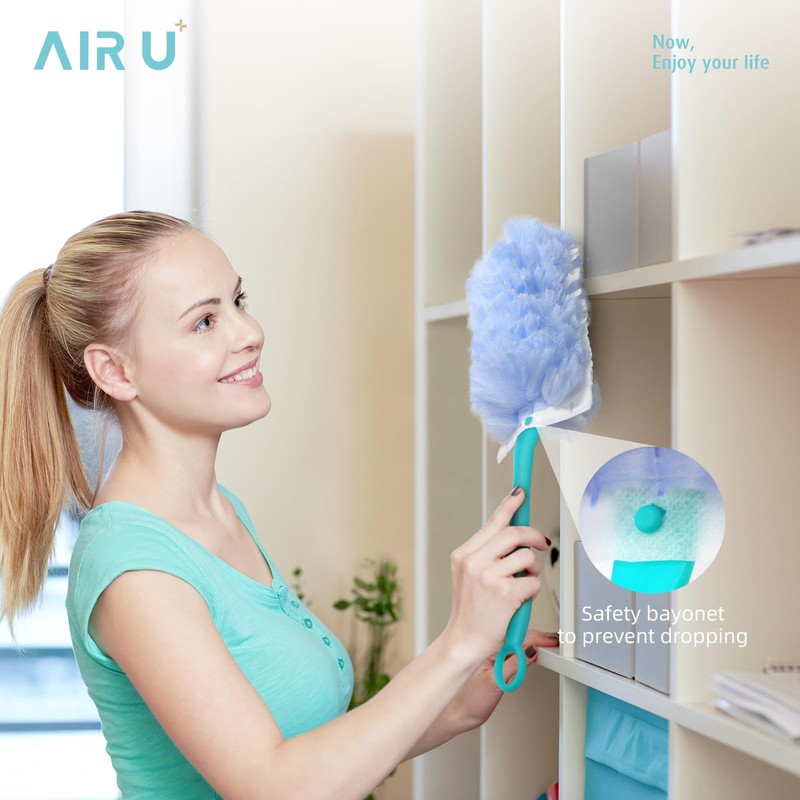 60 Count 360 Dusters Refills for Swiffer Duster with 2