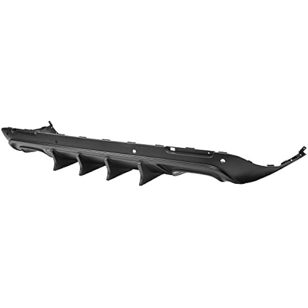 IKON MOTORSPORTS, Rear Diffuser Compatible with 2015-2023 Dodge Challenger, IKON
