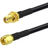 GTIWUNG RG58 SMA to SMA Cable 5 Metre WiFi Antenna