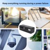 8800mAh UPS Battery Backup POE 15V 24V Port USB 5V