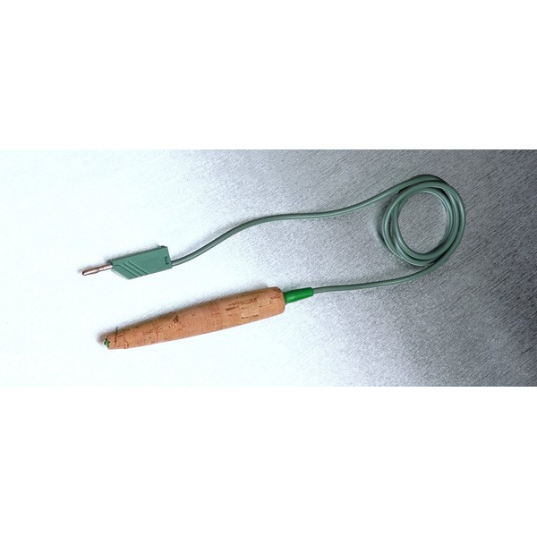Sensing Sensor with Cable Approx. 80 cm Gold-Plated Tip Cork Part