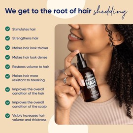 Moerie Ultimate Hair Boost Spray Designed to Strengthen & Restore Scalp Health - 100% Natural Hair Serum with over 100 Minerals, Vitamins & Amino acids - Fresh Scent - Triple Set