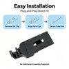 Hood Plastic Prop Rod Clamp Clip For Toyota Corolla 2014-2019