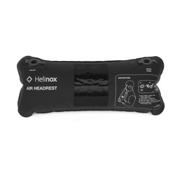 Helinox Air Headrest | An ultra-light, very packable inflatable cushion, chair can be attached to take comfort to the next level (Black)