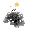 25 Pcs Electric Fence Poly Wire Tensioner,Rapid Rope Wire Tightener,Portable