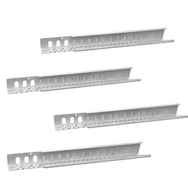 Challicare Beehive Entrance Reducers and Mouse Guard for 8 or 10 Frame Flow Bee Hive, No-Rust Universal Stainless Steel Beekeeping Supplies Hive Tool, for Winter and Year-Round Use, 4 Pack