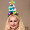 Banatra - Diadema de Navidad con luces LED, diseño de