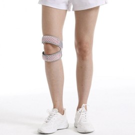 Fix JB02 Patella Protection Knee Brace for Soccer & Running Strap Black 2ea