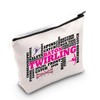 Baton Twirling Makeup Bag Baton Twirler Gift Majorette Marching Band