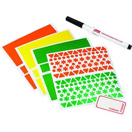 Sasco 70080 Compact Planner Sticker Set - White