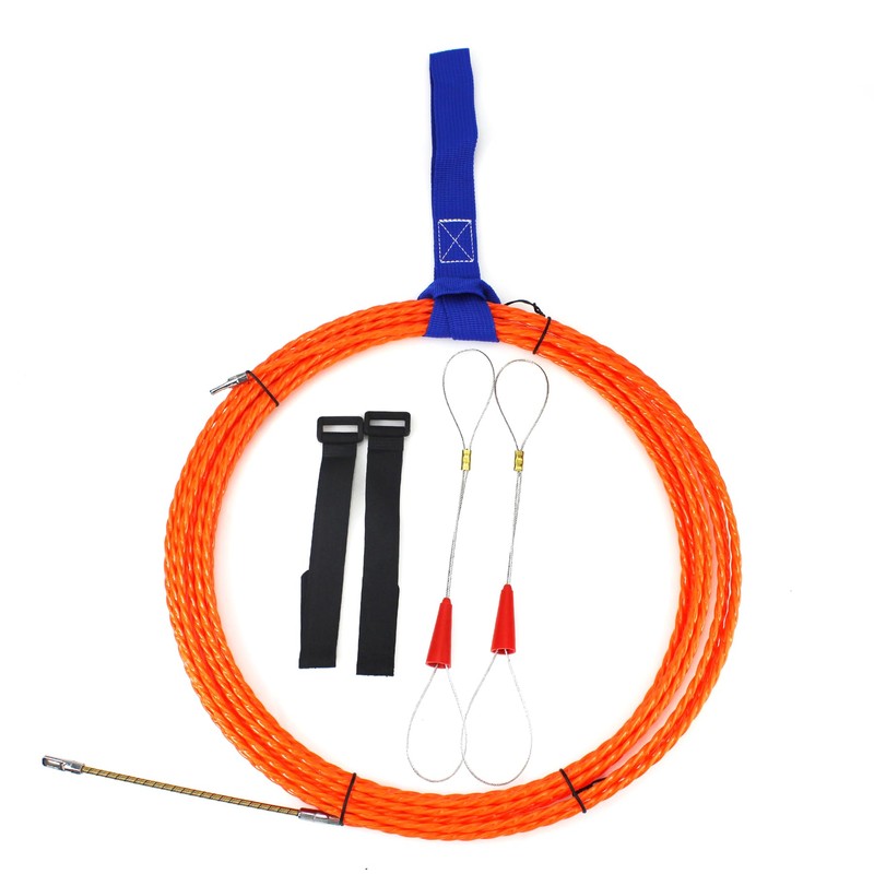 Amonk Fish Tape Wire Puller Kit 32.8FT/10M Cable Puller Kit