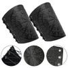 DONGKER Embossed Arm Guards, Pack of 2 Vintage Leather Bracers,