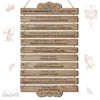 Barydat 10 Commandments Christian Wall Art Wooden Bible Verse Wall