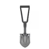 24" High Hardness Carbon Steel Folding Shovel w/Serrated Edge &