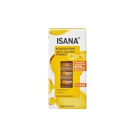 ISANA Q10 Anti-Wrinkle Concentrate 14 ml 7 x 2 ml for Demanding Skin, Anti-Age Protect Complex & Acai Berry Extract, Proven Anti-Wrinkle Effect