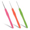 JJUNW Set of 3 Crochet Hooks 2.0 mm 2.5 mm