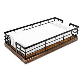 Elegant Wooden Base Paper Holder – Stable, Durable, and Stylish Kitchen Dispenser