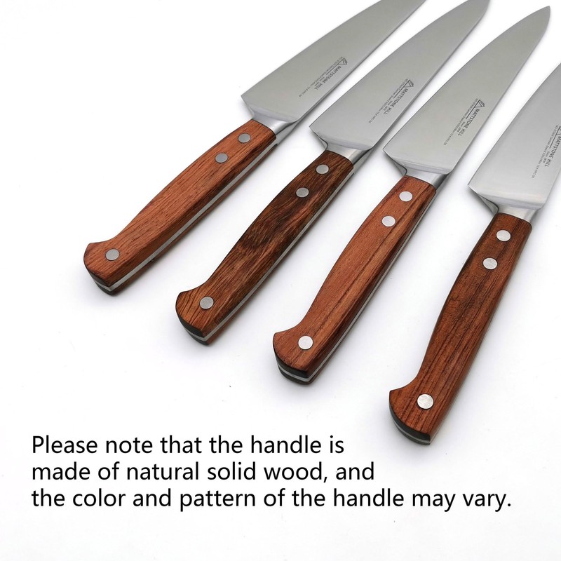 MATTSTONE HILL Utility Knife 5.5 Inch - Small Kitchen Compact