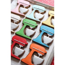 Baking Cookie Cutter 8 Piece Set from The Cookie Cutter Shop - Oven Mitt, Cake Stand, Mixer, Rolling Pin, Apron Cookie Cutters – Tin Plated Steel Cookie Cutters