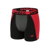 Umbro Men's Boxer Shorts Long Tec Pack of 6, black
