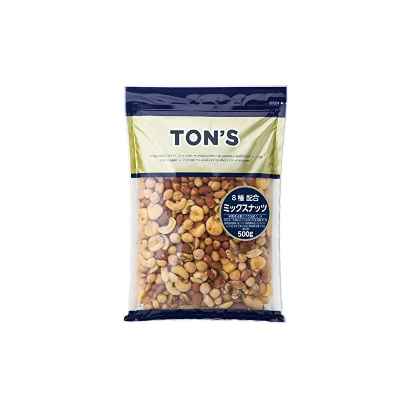 Toyo Nuts Mix Nuts Large Capacity 8 Types Blend Almond