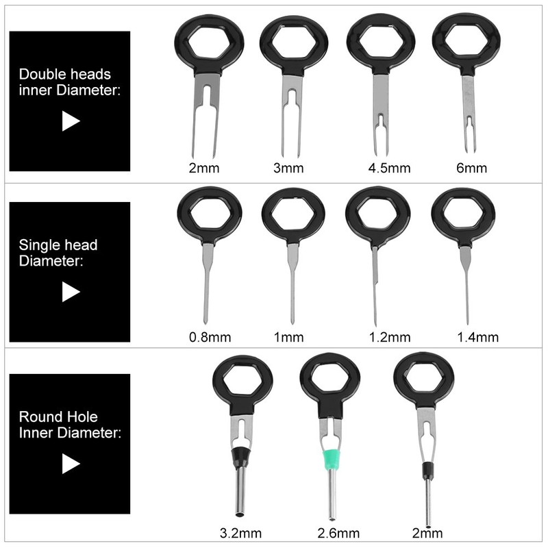 11 Piece Wire Release Tool, Keenso Auto Connector Terminal Removal