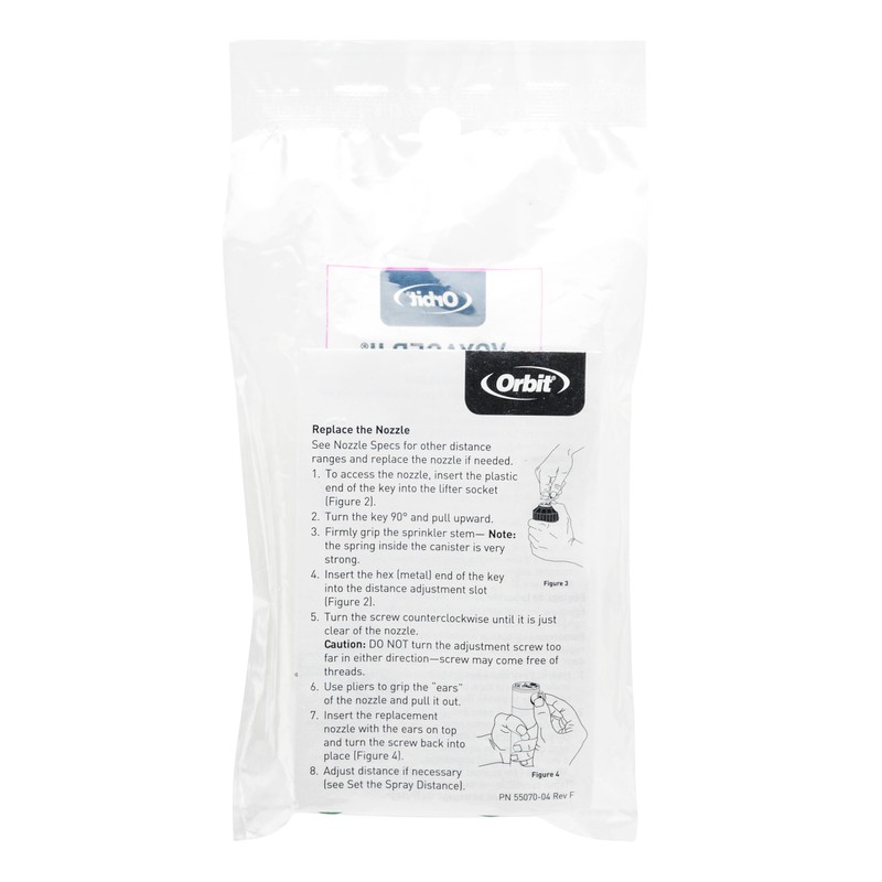Orbit 55071 Voyager I & II Gear Drive Rotor Water