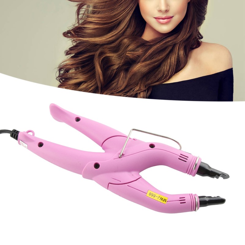 Professional Hair Extensions Tool Temp Adjustable Even Heating Fusion Heat