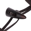 Cherjoury 6 Pairs Leather Horn Toggle Closure Buttons Coat for