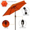 Blissun 7.5 ft Patio Umbrella, Yard Umbrella, Outdoor Market Umbrella