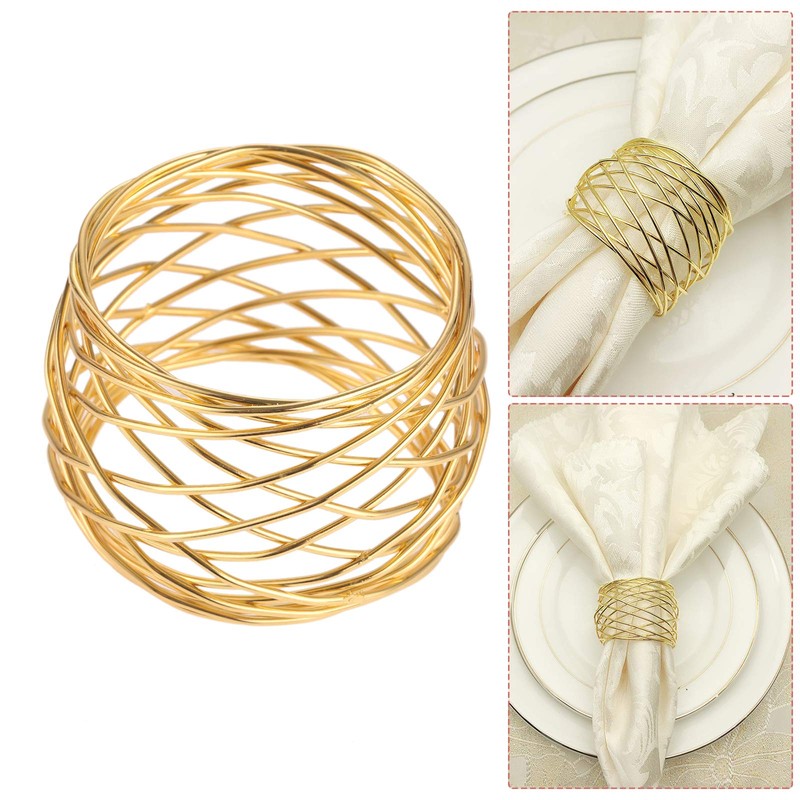 Napkin Rings Napkin Holder for Wedding Reception Table Decoration Party
