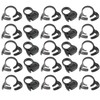 PDETVEO 25PCS 5/8 Inch Plastic Hose Clamps, Heavy Duty Double
