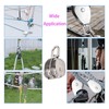 Double Pulley, 2 Pieces, Double Pulley, Stainless Steel M25, Double