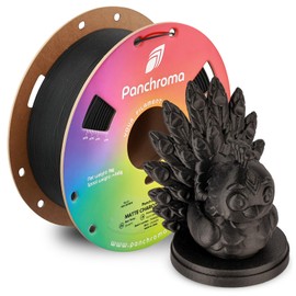 Polymaker Panchroma Matte PLA Filament, Charcoal Black 1.75mm 1kg 3D Printing Filament, Formerly Polyterra Matte, Fits Most FDM 3D Printers, 1kg Spool (2.2lbs)